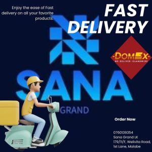 Purple And White Illustrative Free Delivery Instagram Post